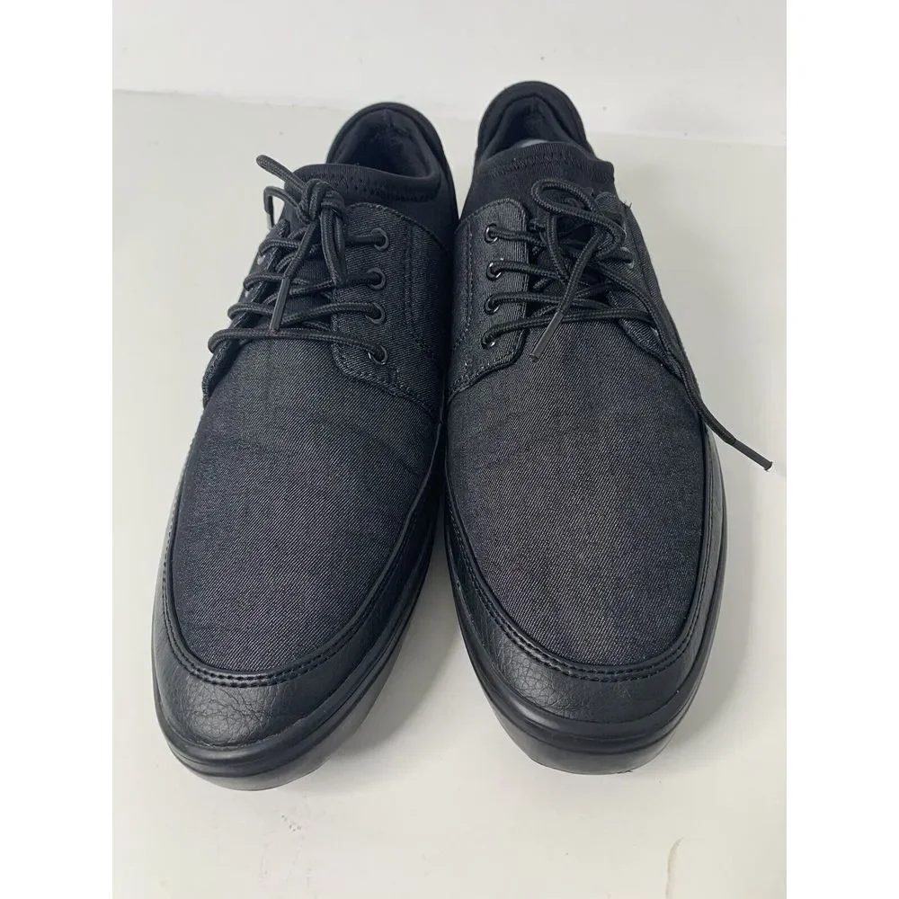 Rock Republic Mens‎ Canvas Shoes. Size: 12 Gray and Black New